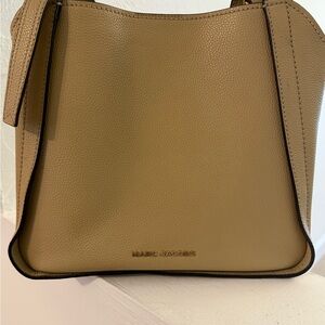 Marc Jacobs Beige Leather Shoulder Bag